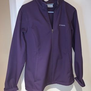 Columbia Soft Shell Purple Jacket Women’s Large